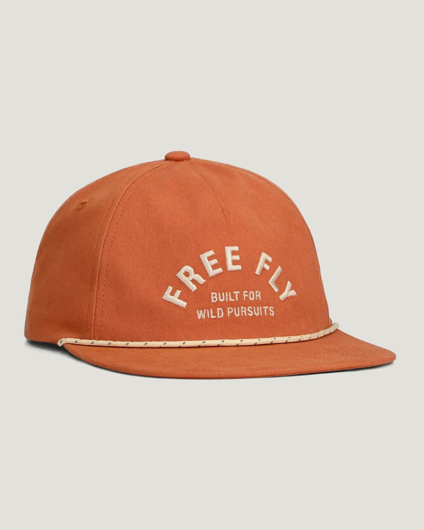Free Fly Ff U Gear & Goods Flat Brim Hat Rust