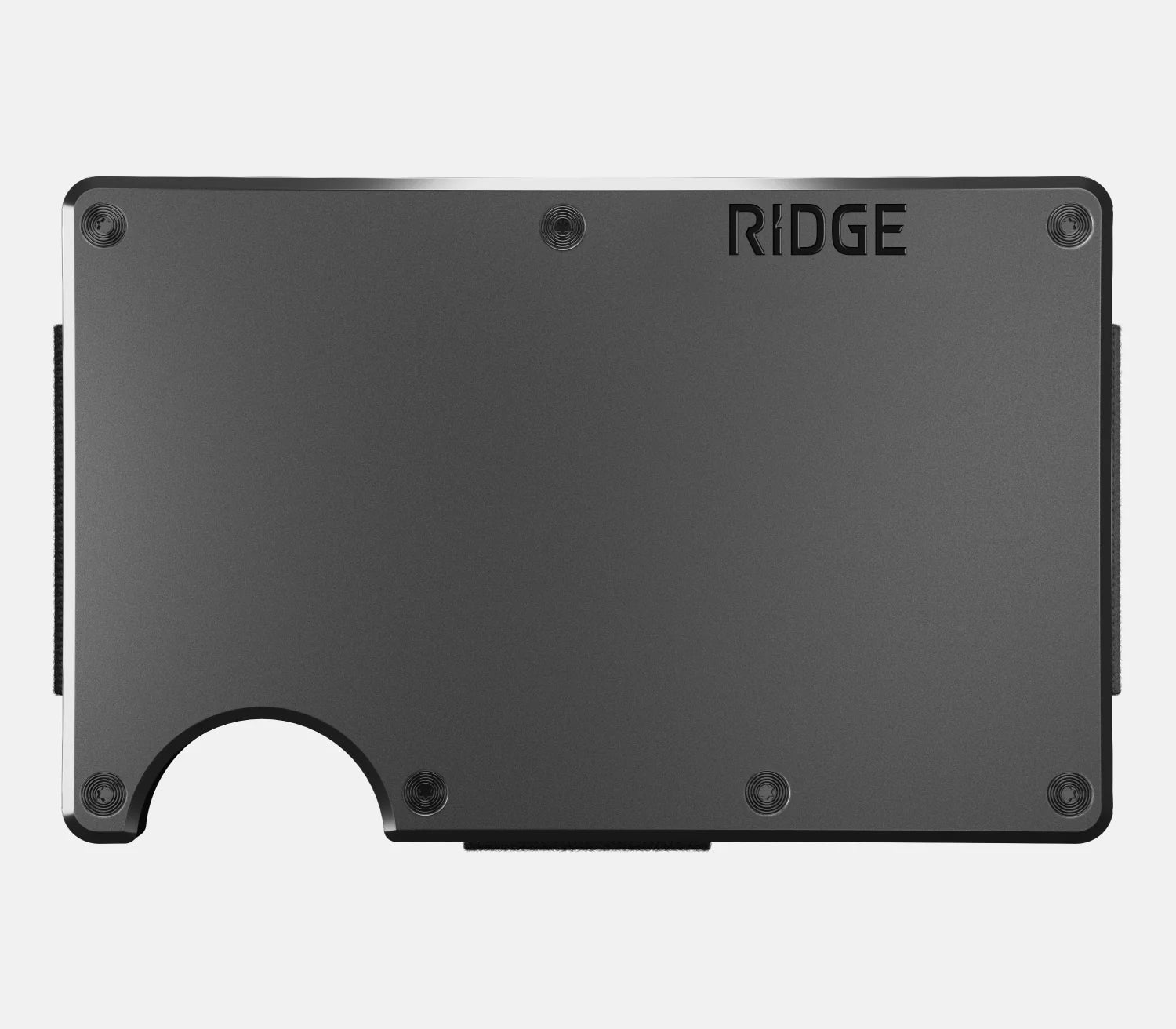 Ridge Aluminum - Gunmetal: Money Clip