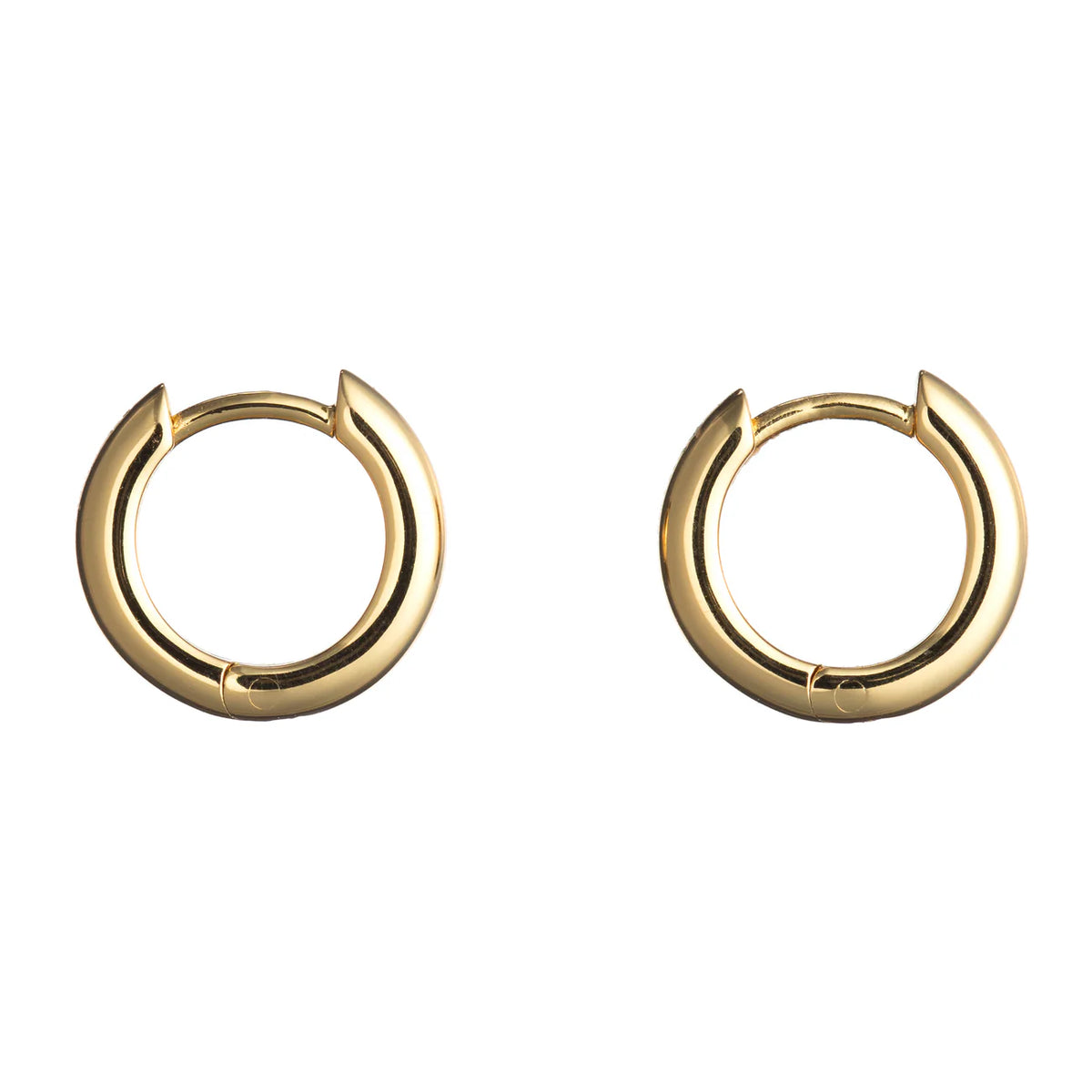 Bronwen Jewelry Handy Huggie Hoops Gold