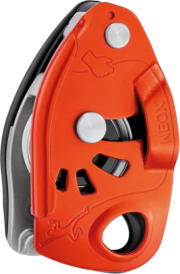 Petzl Neox Belay Device Orange