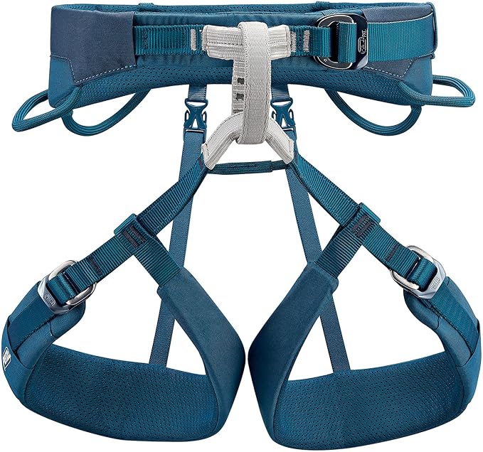 Petzl Mens Adjama Harness Blue