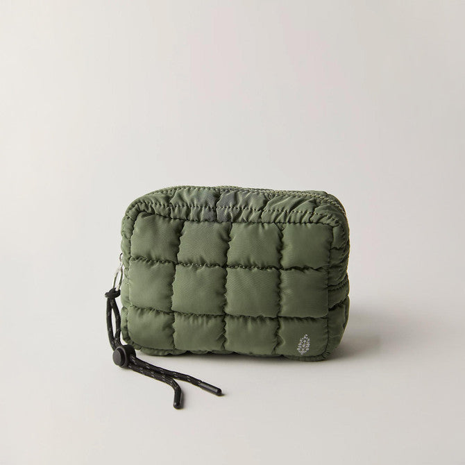 Free People Movement Quilted Mini Case Sage