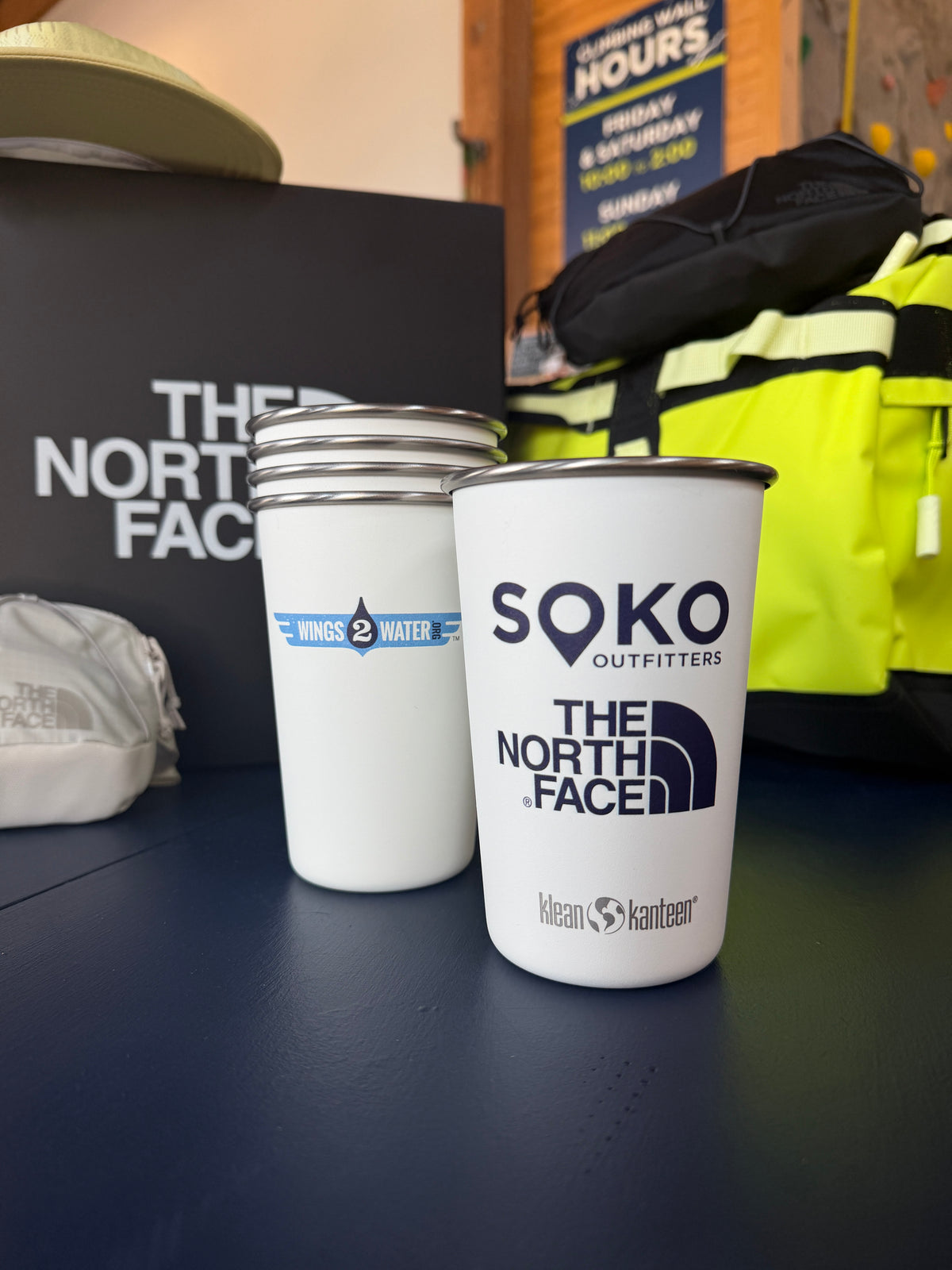 SOKO Anniversary Pint Glass w/Wings2Water & TNF