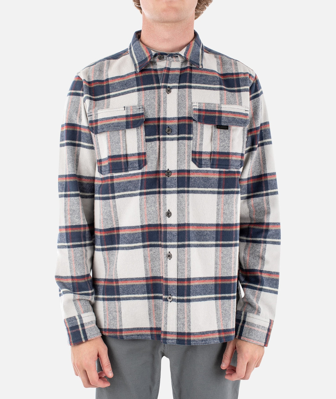 Jetty Mens The Arbor Flannel Rust