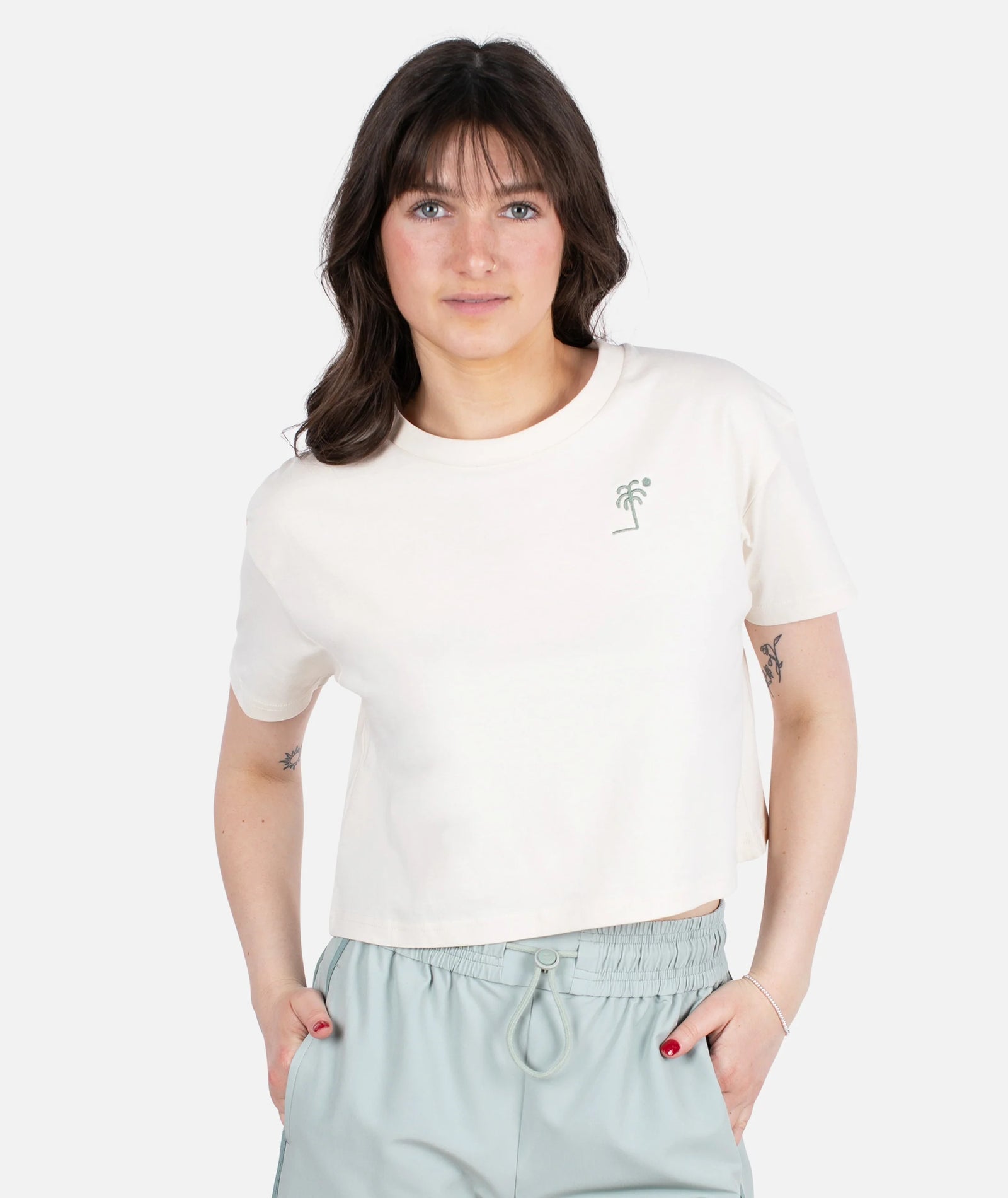 Jetty Womens Shade Tee White