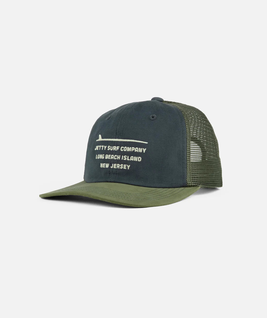 Jetty Unisex Rooftop Snapback Black Sand