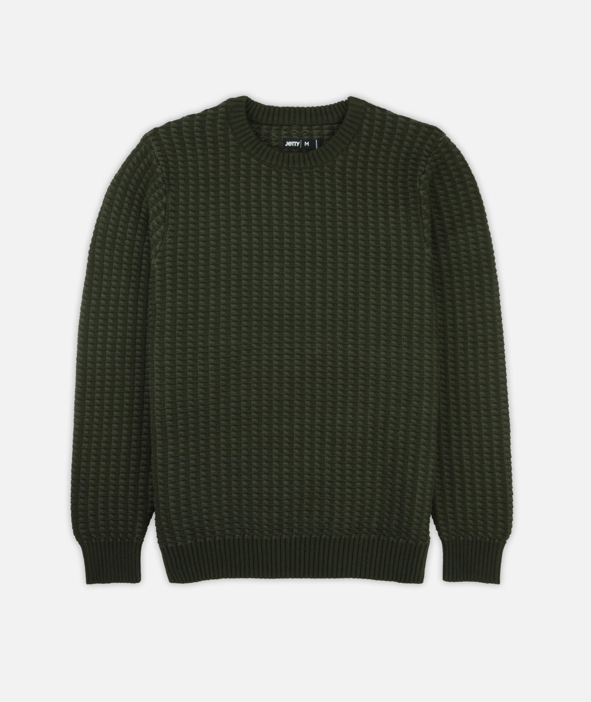 Mens Tiller Grid Sweater