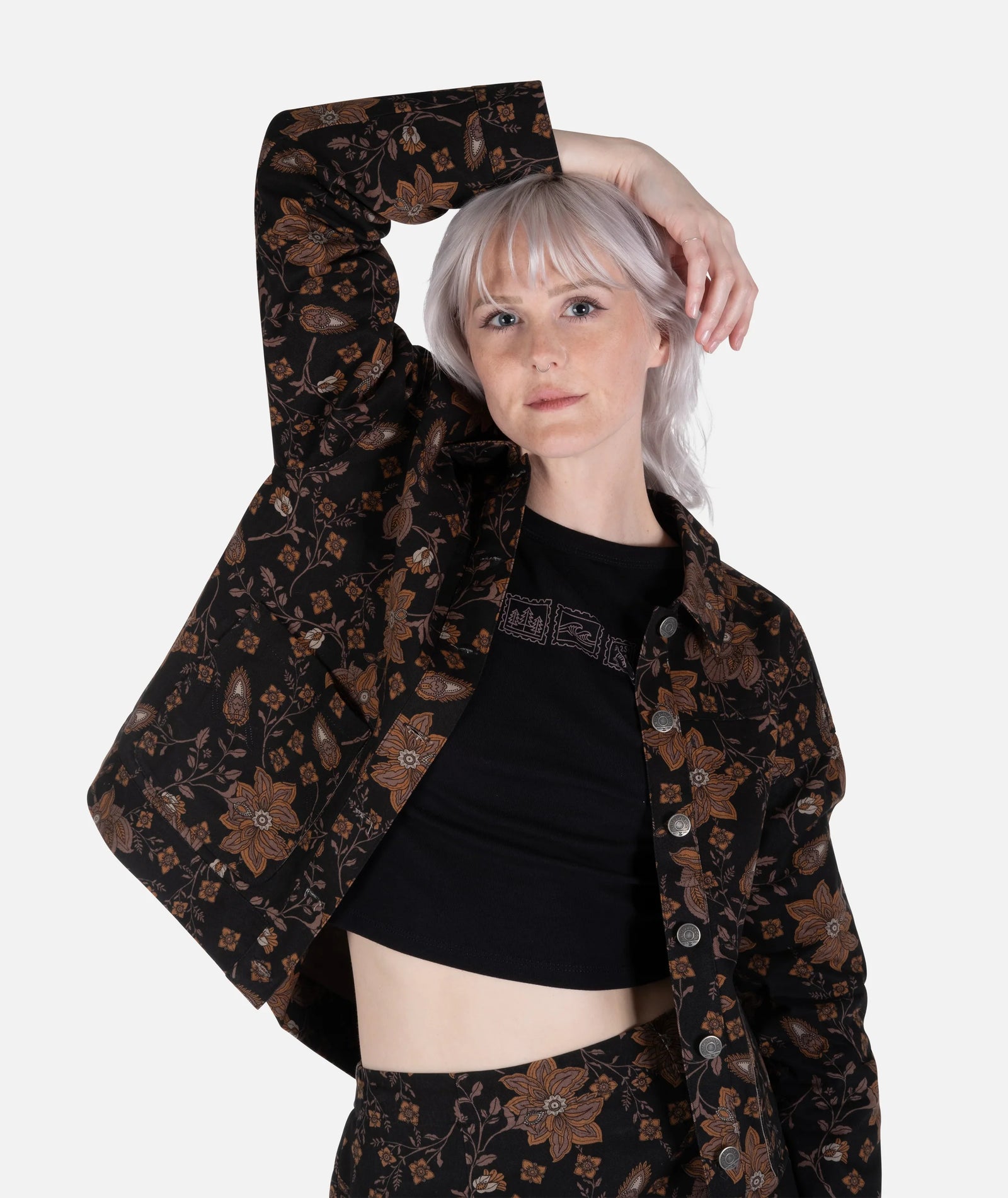 Jetty Womens Piper Jacket Brown