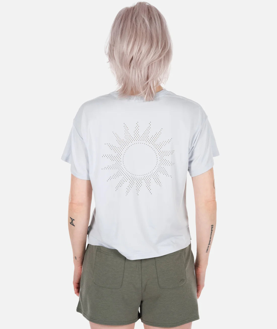 Jetty Womens Neptune Performance Uv Tee Blue