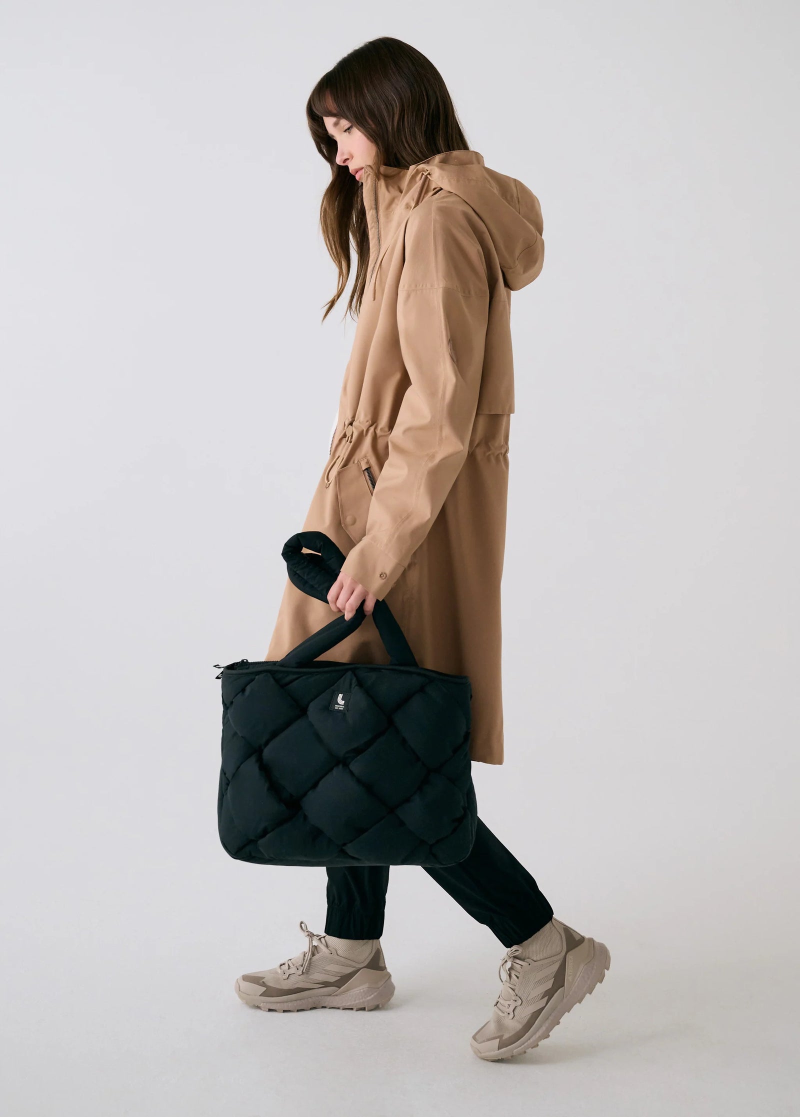 Lole Mayfair Braided Tote Black