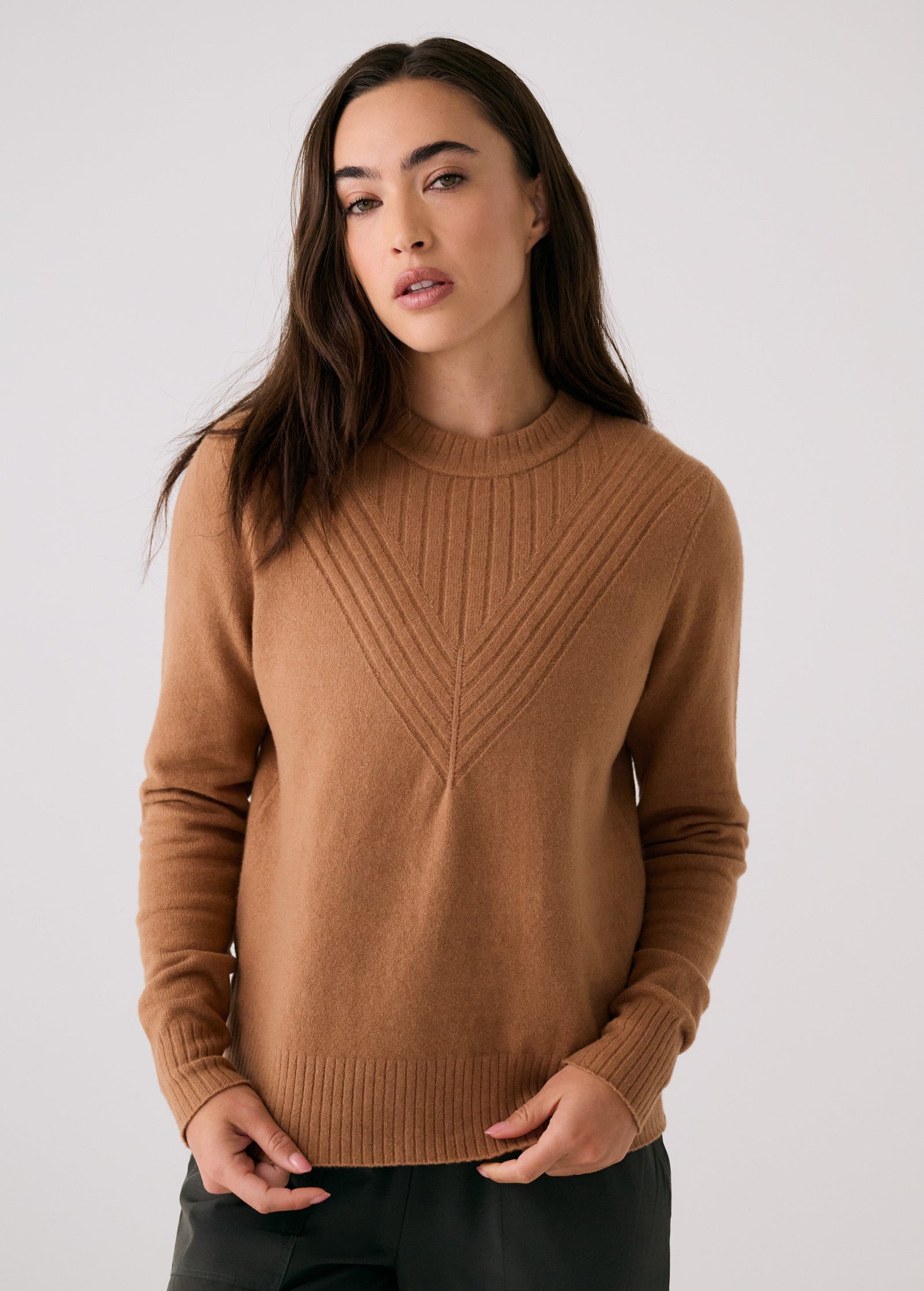 Lole Lole W Camila Crew Neck Sweater Dune Heather