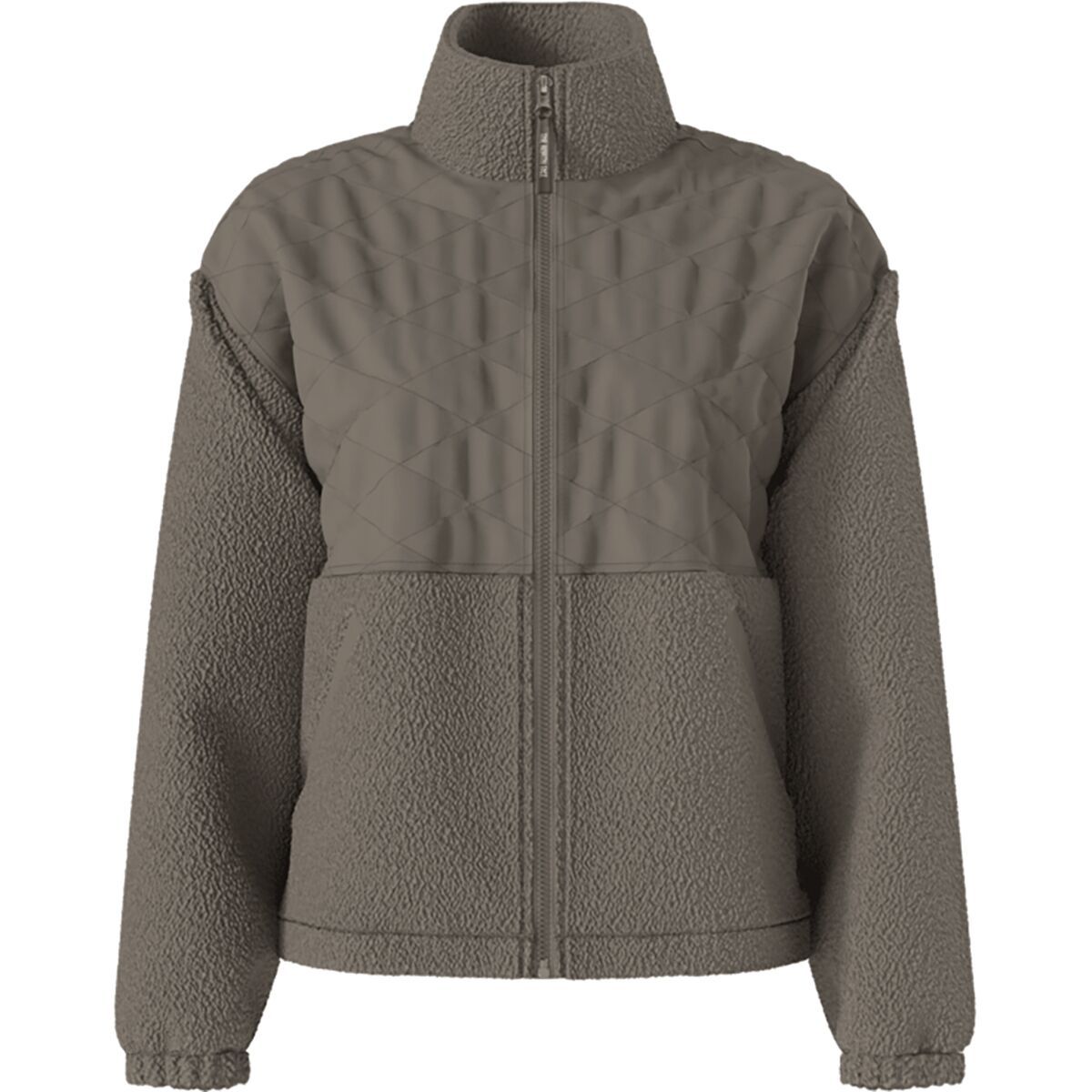 The North Face Tnf W Cabin Fleece Fz Mocha Brown