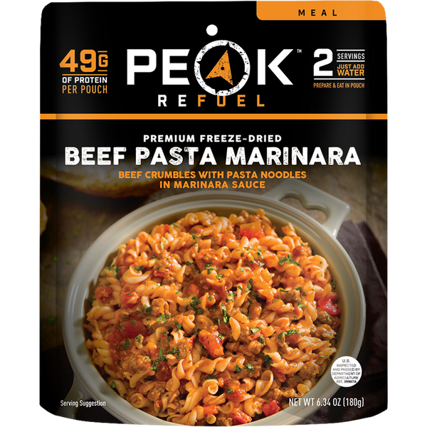 Peak Refuel Pr Meals Beef Pasta Marinara