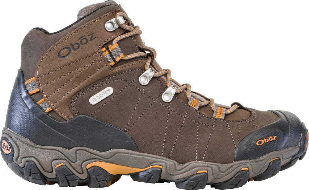 Oboz Mens Bridger Mid B-dry Sudan