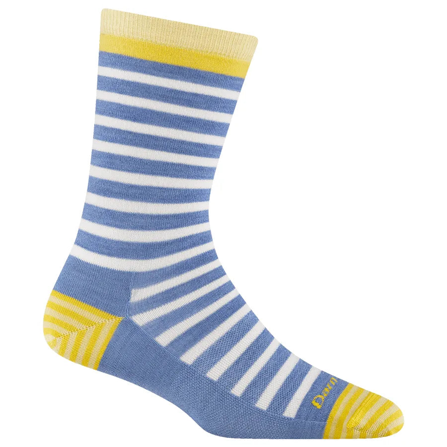 Darn Tough Womens Morgan Crew Light Cushion Country Blue