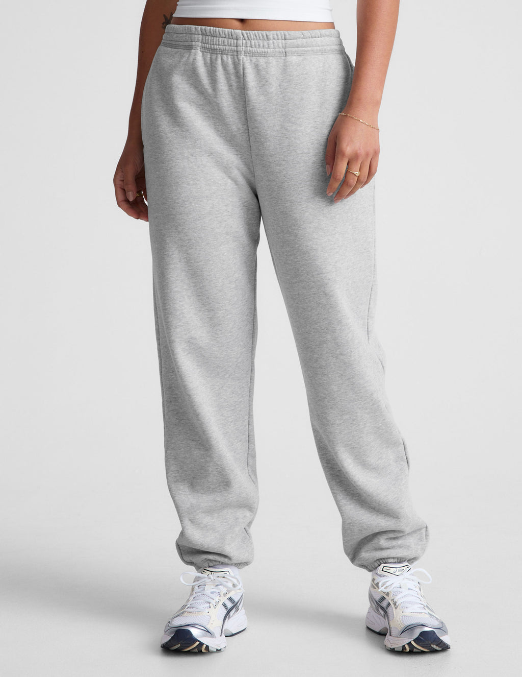 Beyond Yoga By W Luxefleece Sweatpant Light Heather Gray
