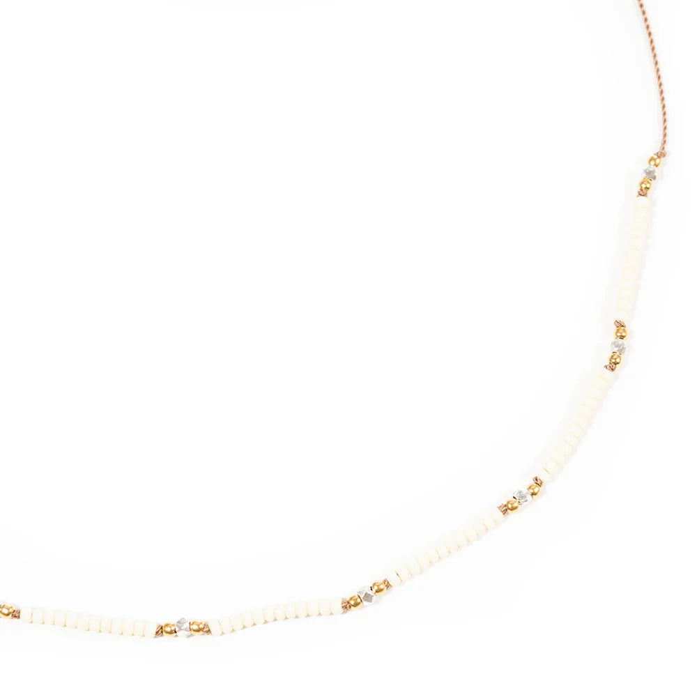 Bronwen Jewelry Oasis Necklace Champagne