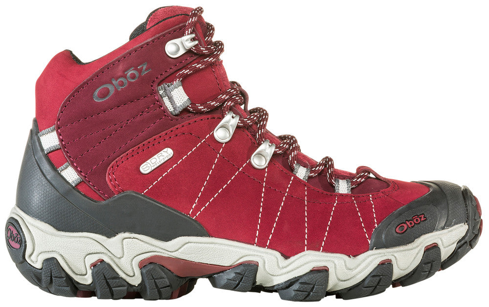 Oboz Womens Bridger Mid B-dry Rio Red