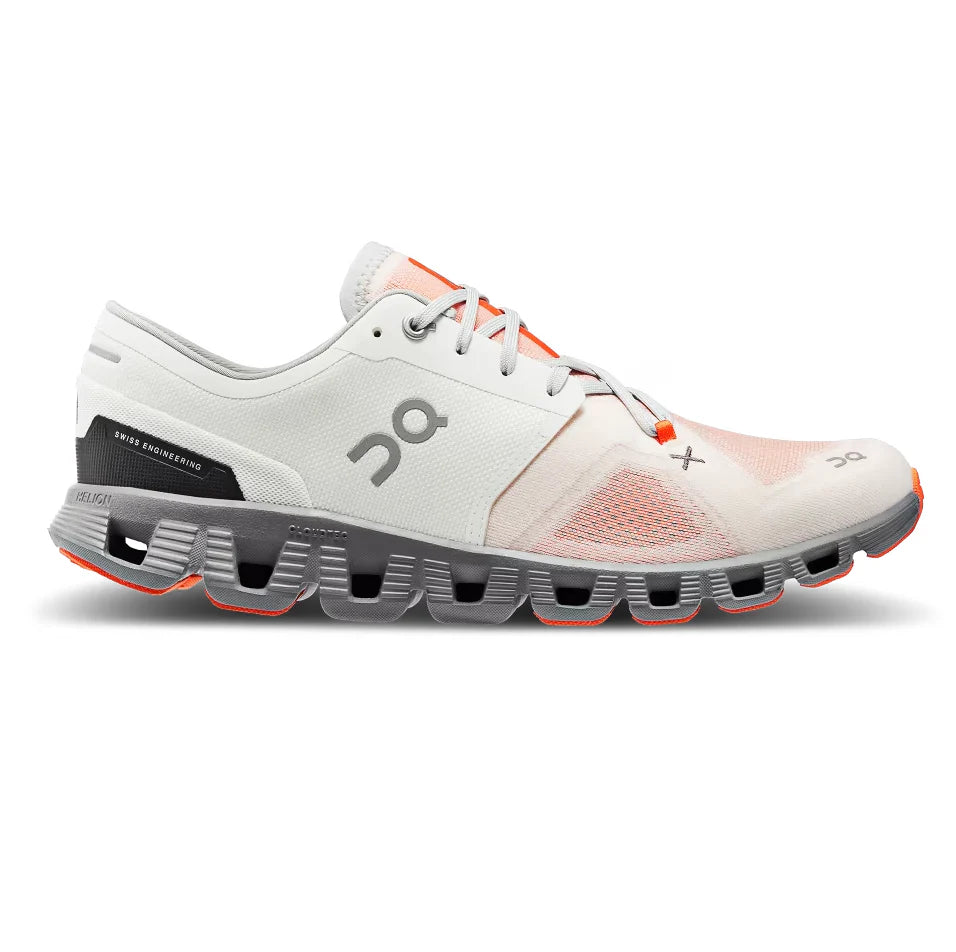 On Running Womens Cloud X3 Ivory/Alloy