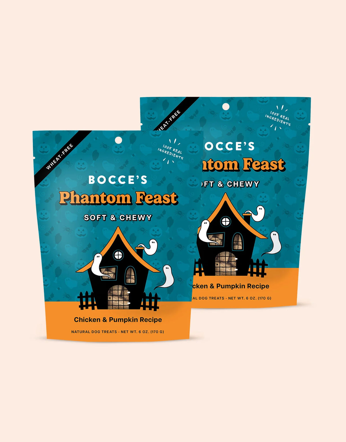 Bocces Bakery Wheat Free Dog Treats phantom feast
