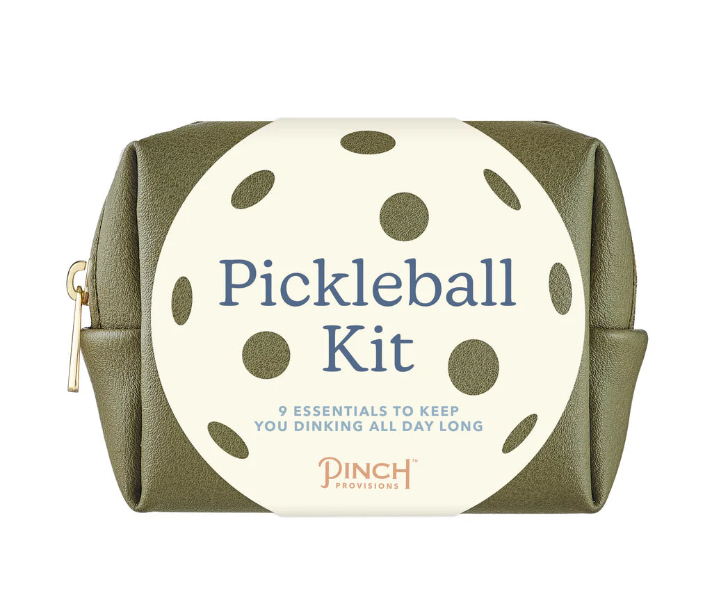 Pinch Provisions Pickleball Kit Olive Vegan Leather