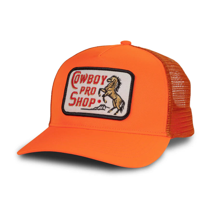 Sendero Provisions Co. Cowboy Pro Shop Hat Orange