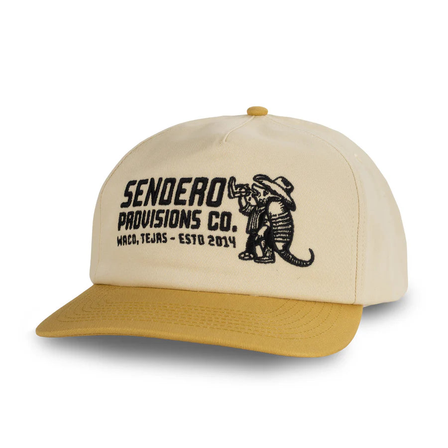 Sendero Provisions Co. Unisex Armadillo Hat Cream/Mustard
