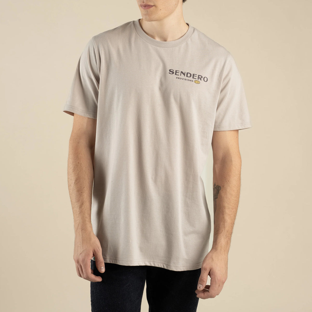 Sendero Provisions Co. Mens Cowboy Drawin T-shirt