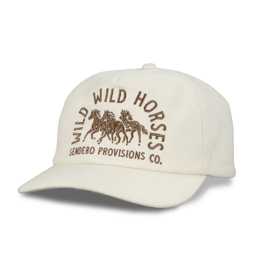 Sendero Provisions Co. Wild Wild Horses Hat Cream/Brown