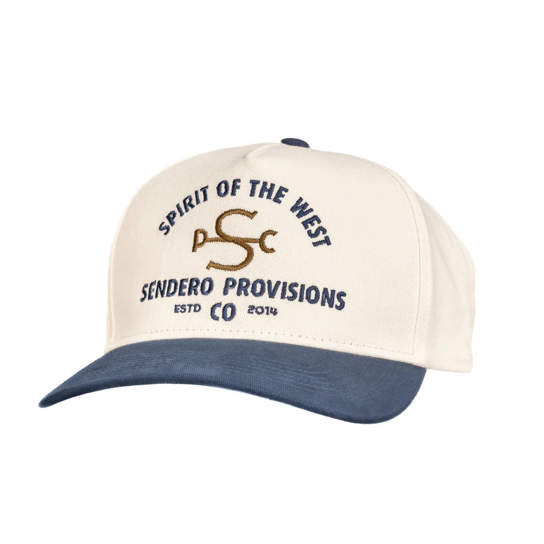 Sendero Provisions Co. S Bar PC Hat White/Navy