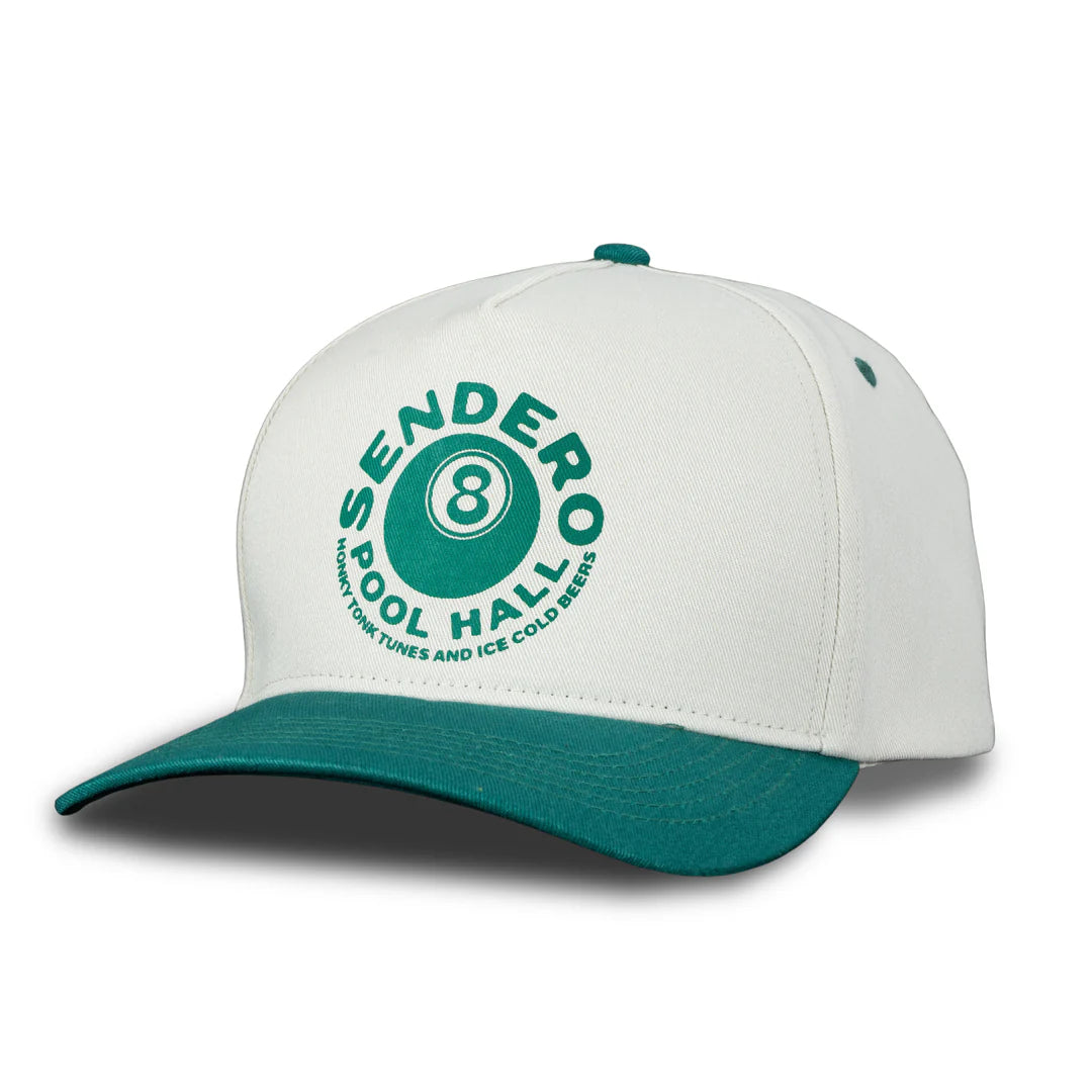 Sendero Provisions Co. Eightball Hat White