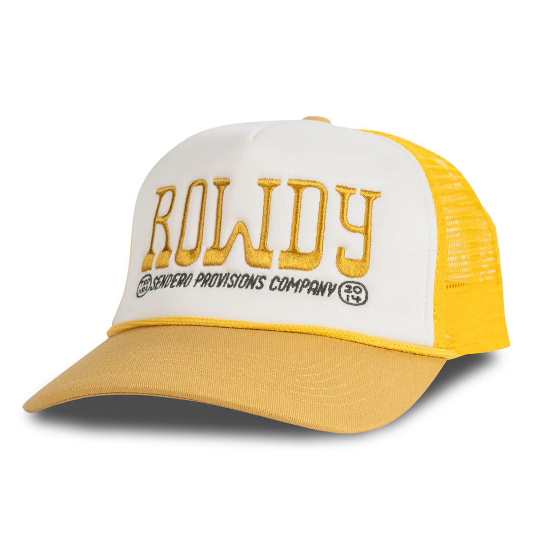 Sendero Provisions Co. Rowdy Hat White