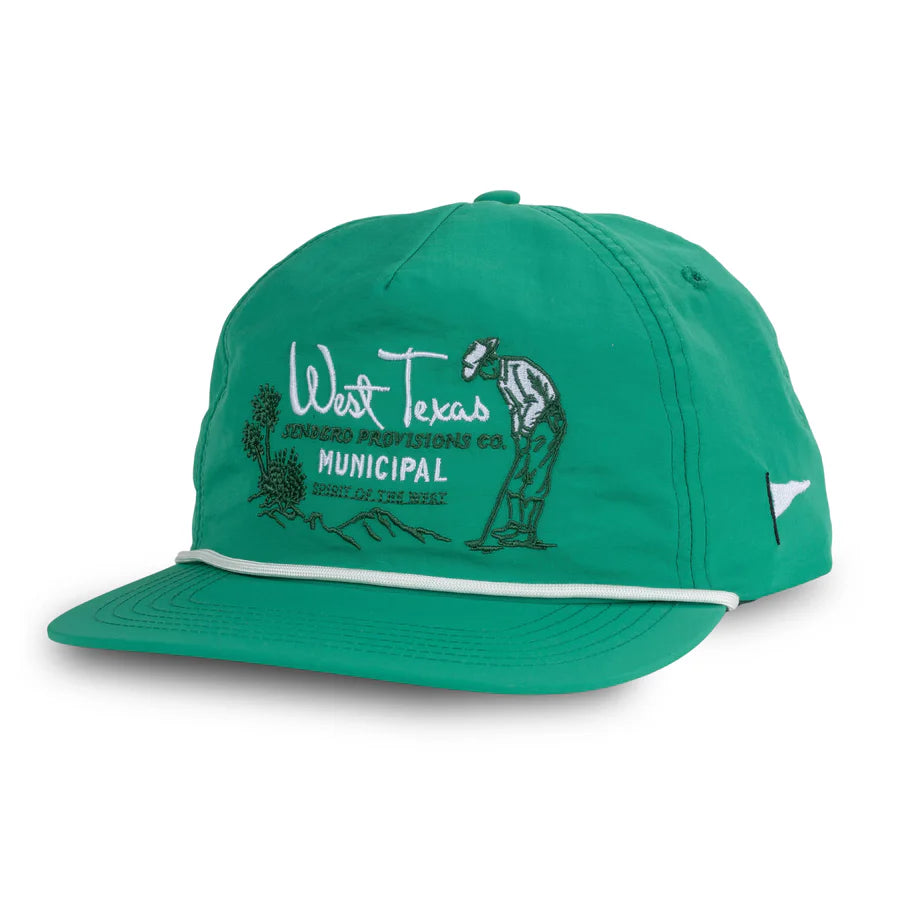 Sendero Provisions Co. Unisex West Texas Municpal Hat Green