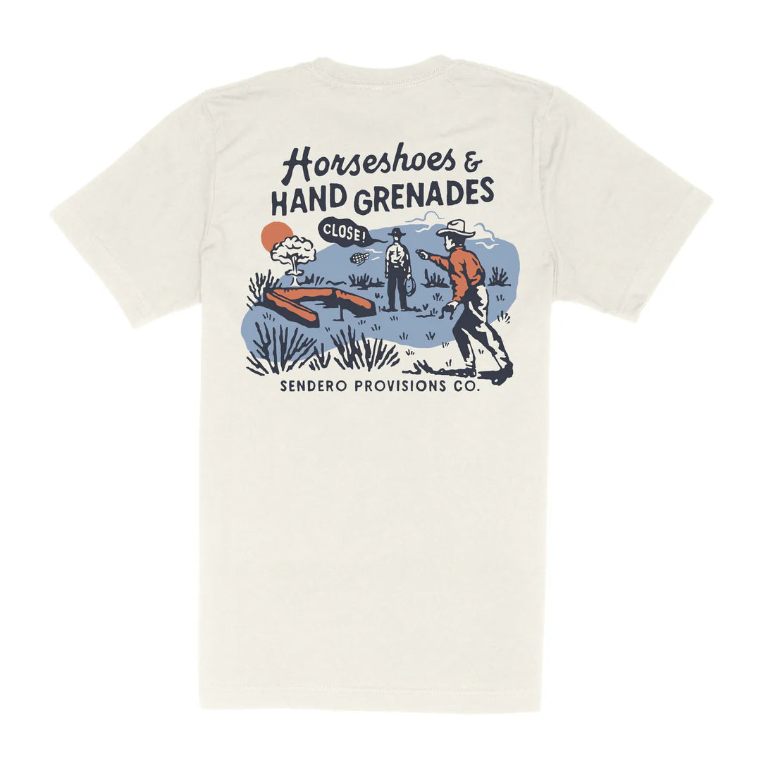 Sendero Provisions Co. Mens Close T-shirt Vintage White
