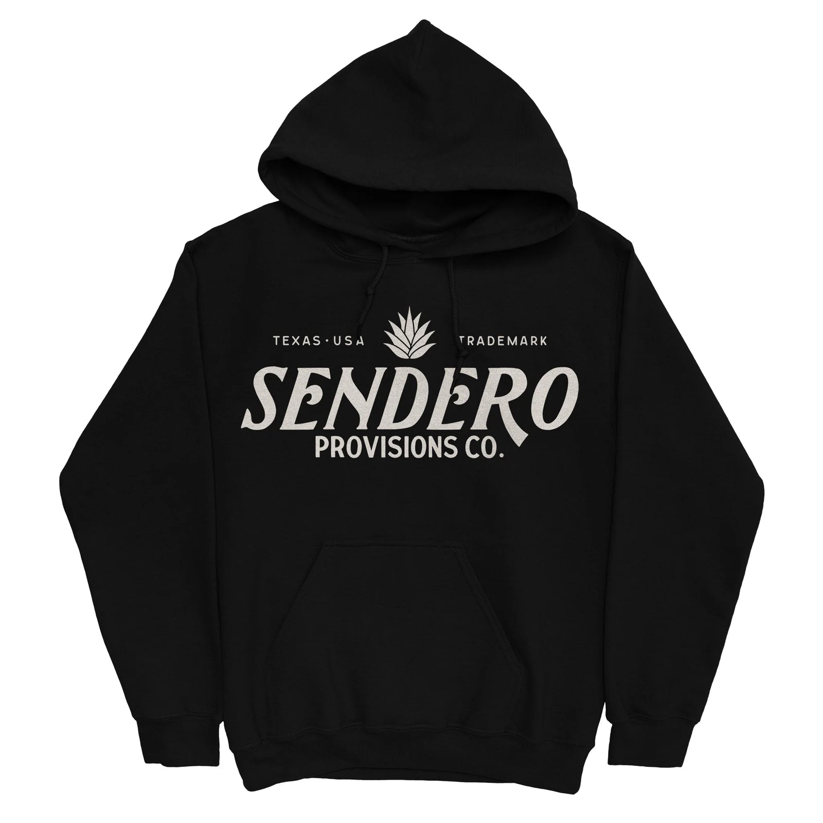 Sendero Provisions Co. Mens Logo Hoodie Black