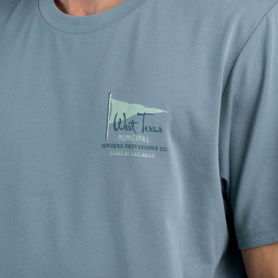 Sendero Provisions Co. Mens West Texas Municipal T-shirt