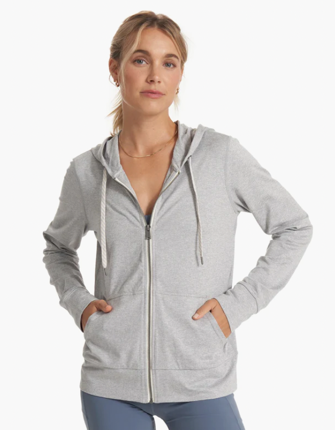 Vuori W Halo Performance Hoodie 2.0 Black Heather