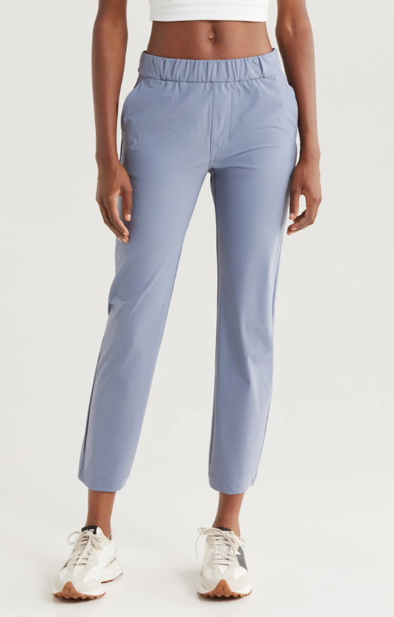 Vuori Womens Miles Ankle Pant Blue Heron