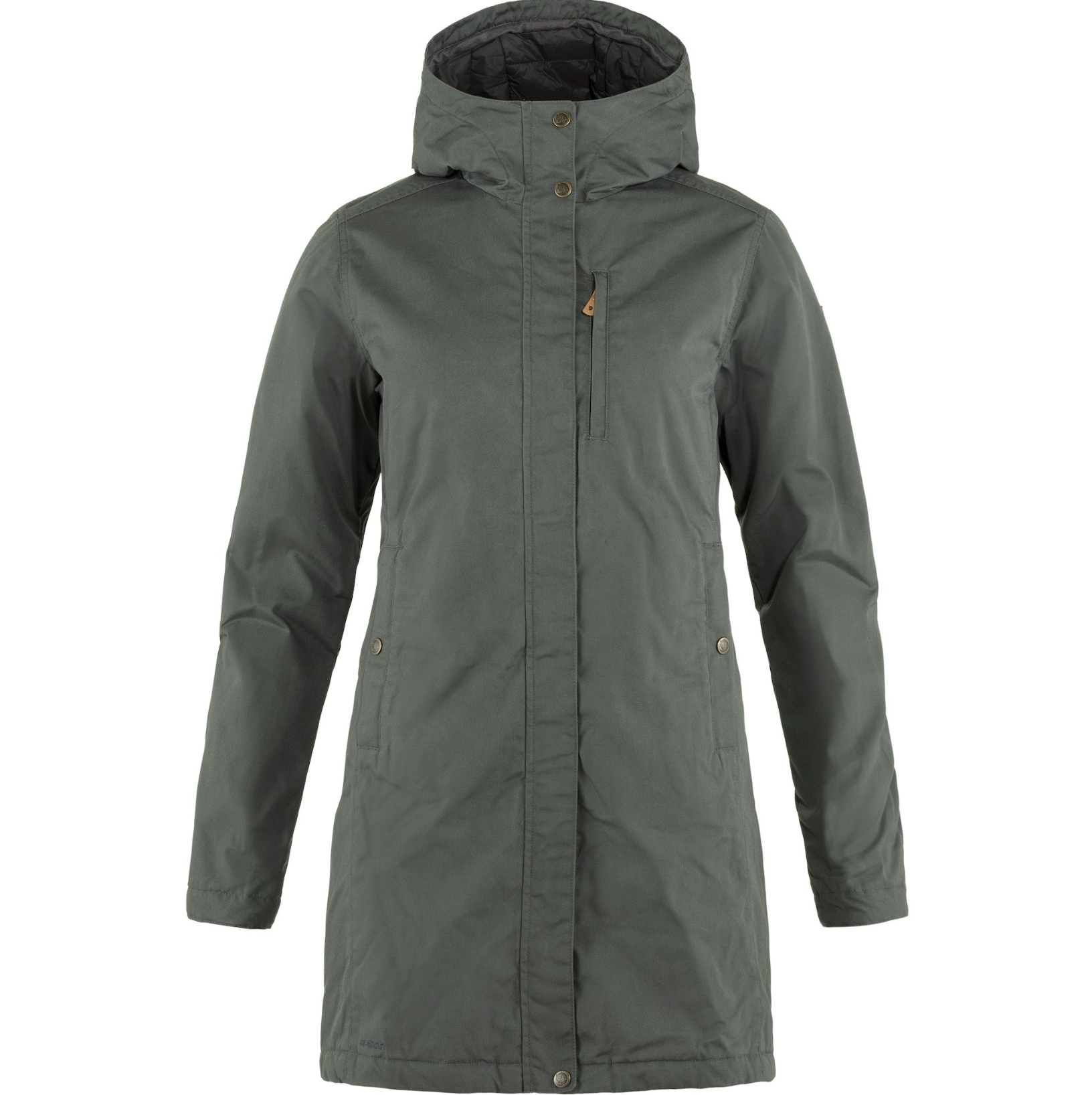 Fjallraven Womens Kiruna Padded Parka Dark Navy