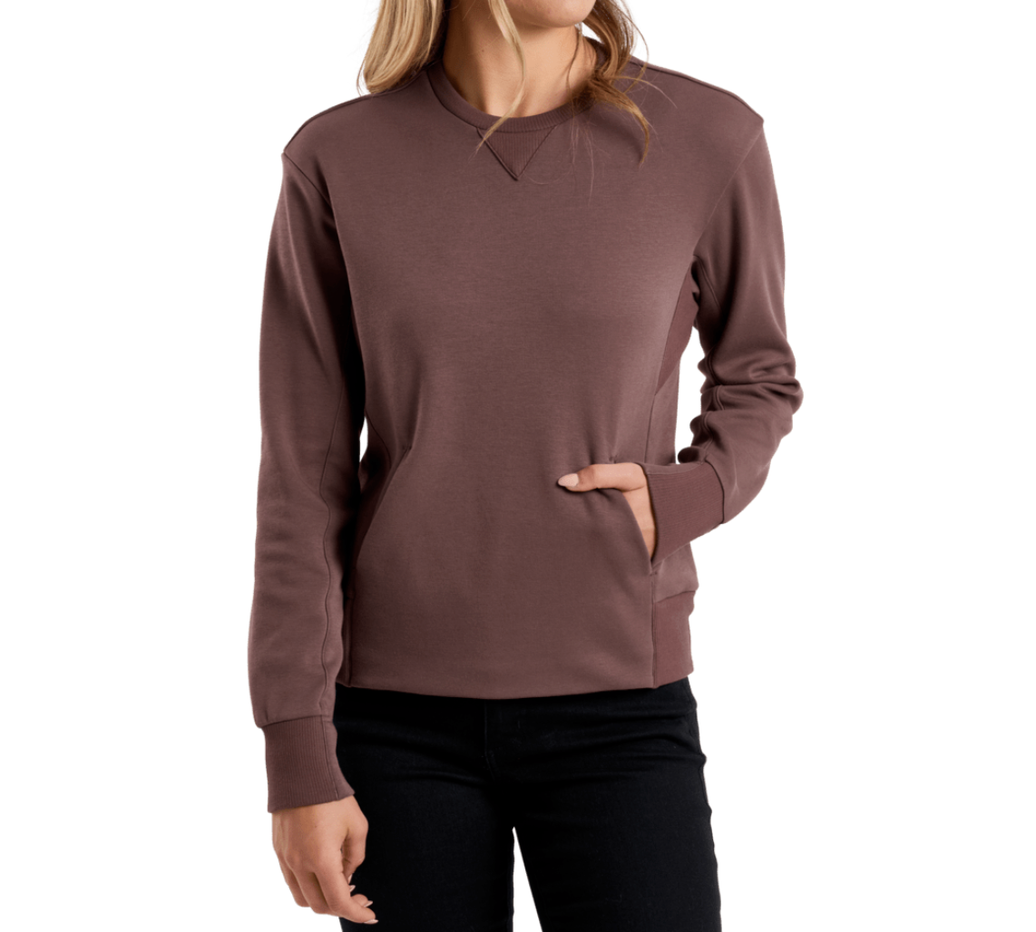 Kuhl Womens Kozy Crew Sweatshirt Natural