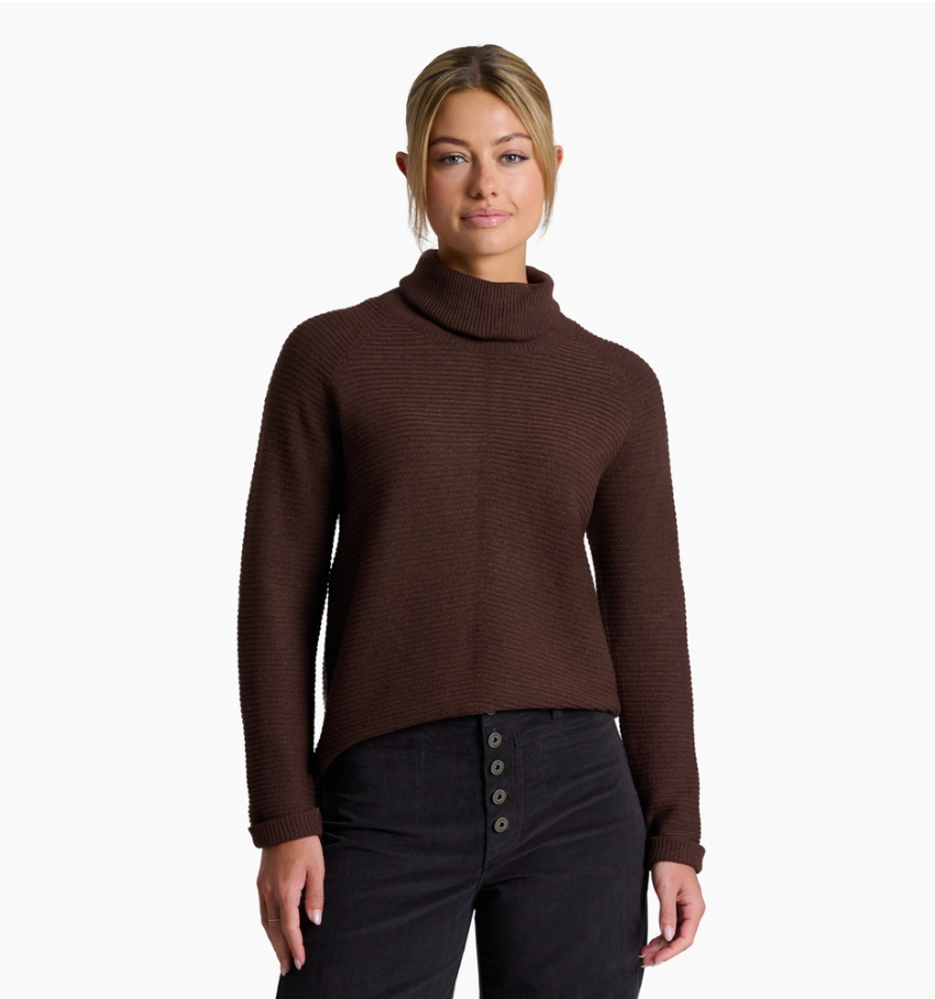 Kuhl Womens Solace Sweater Coffee