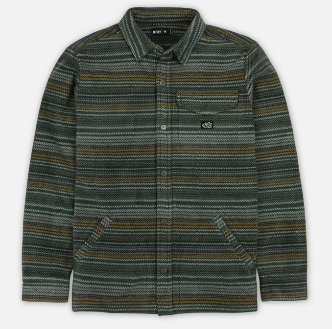 Jetty Mens Concordia Fleece Agave