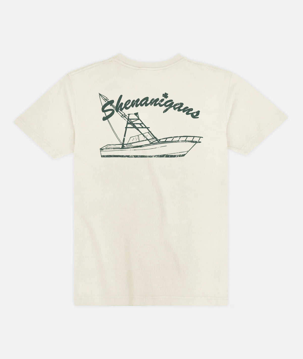 Jetty Mens Shenanigans Tee White