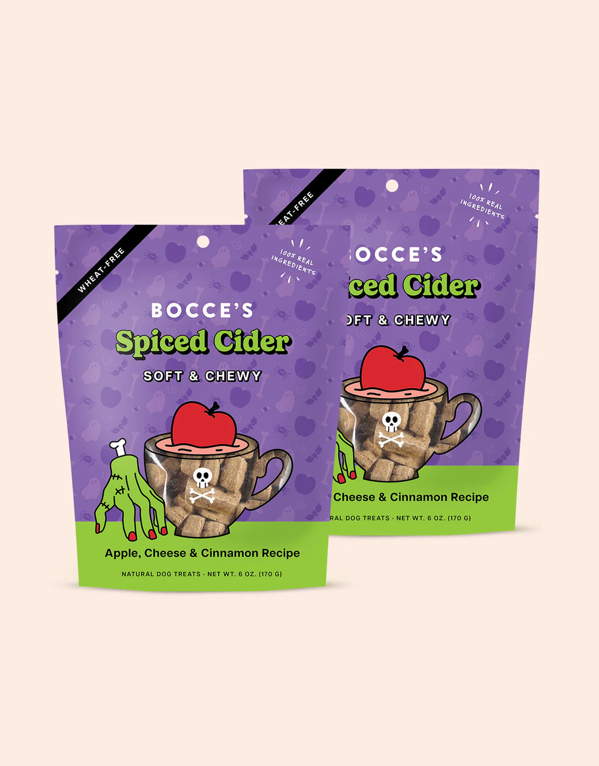 Bocces Bakery Wheat Free Dog Treats spiced cider