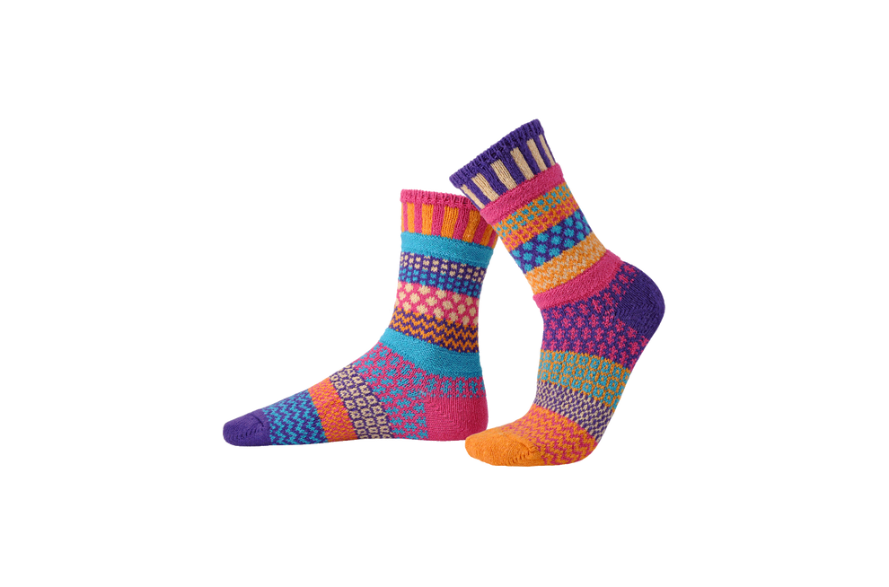Solemate Solemate Crew Socks Sunny