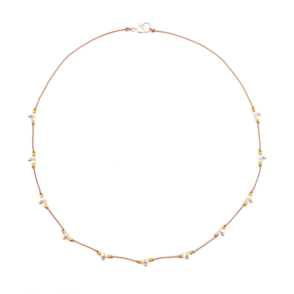 Bronwen Jewelry Trail Necklace Mother of Pearl