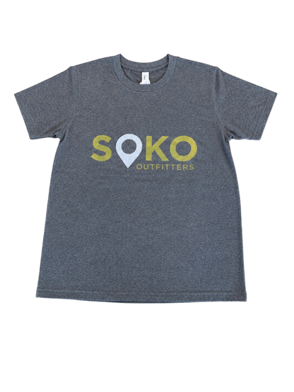 Soko Kids The Original SOKO Tshirt Charcoal Heather
