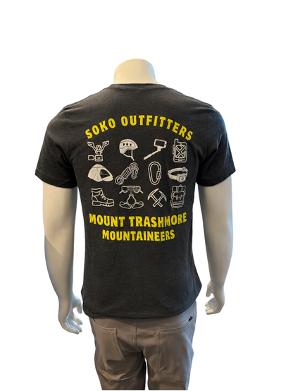 Soko Unisex Mountaineers T-shirt Dark Heather Grey