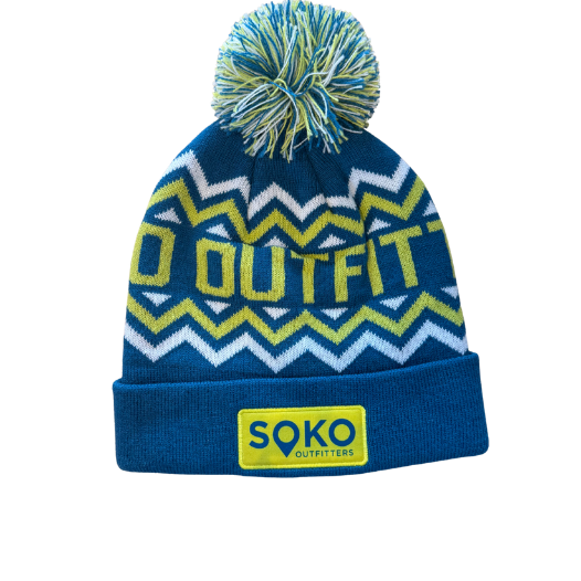 Soko Pom Beanies Teal