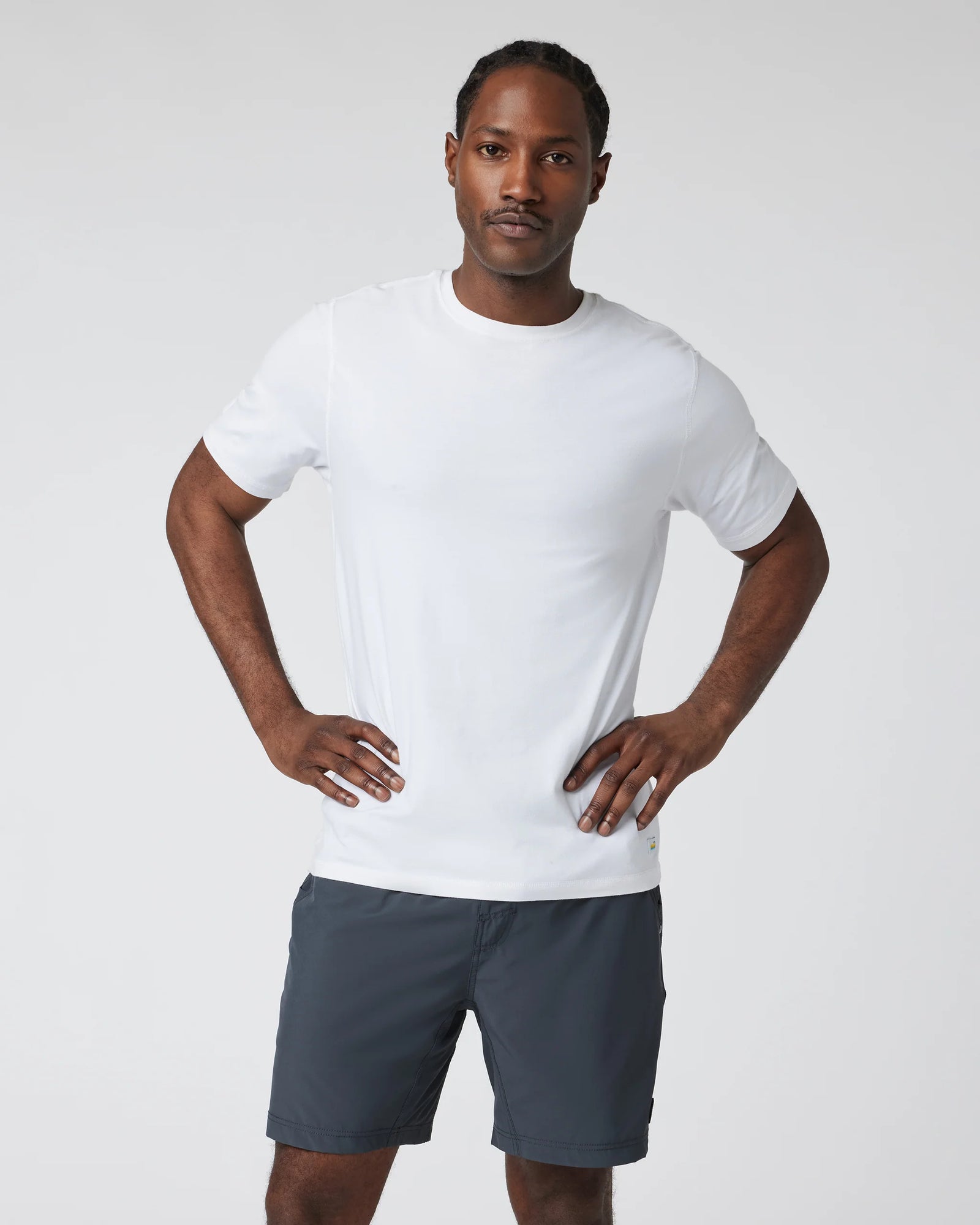 Vuori Mens Tuvalu Tee White